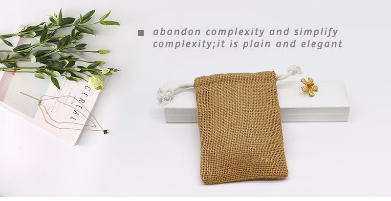 JPD061 linen jewellery pouch