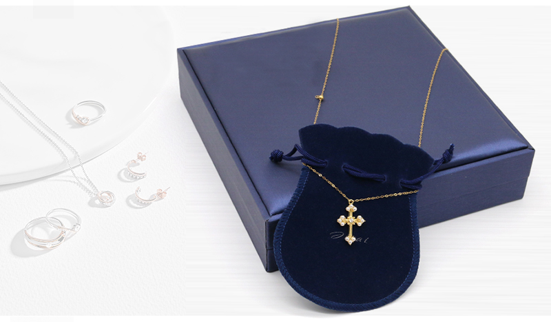 JPD069 velvet jewellery pouch