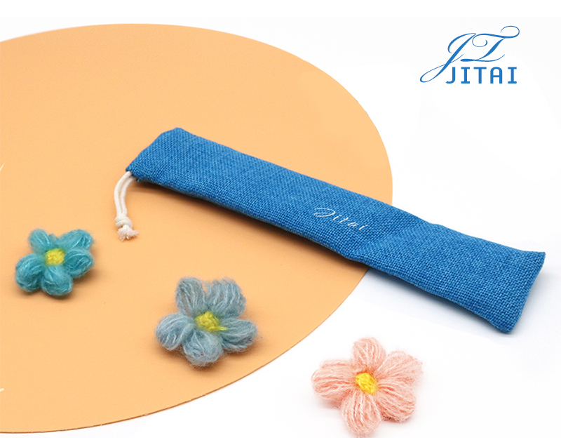 JPD070 linen jewellery pouch