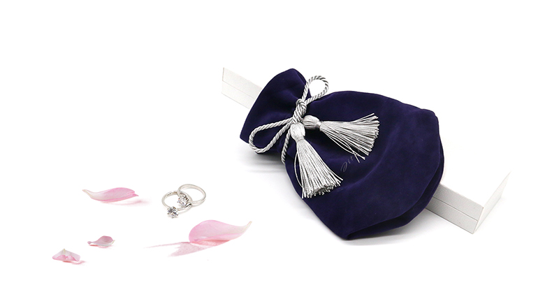 JPD077 velvet jewellery pouch