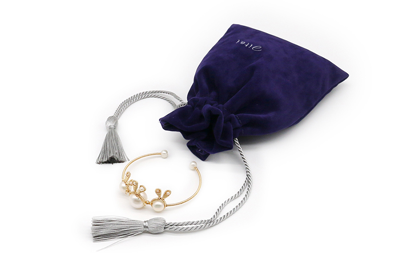 JPD079 dark color jewellery pouch