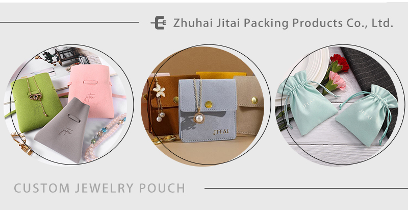 JPD083 dark blue jewellery pouch