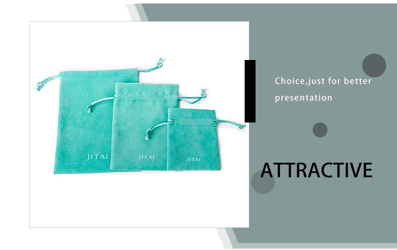 JPD085 bright green jewellery bags