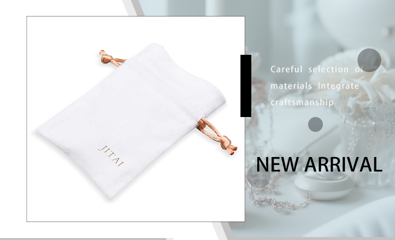 JPD088 white jewellery bag