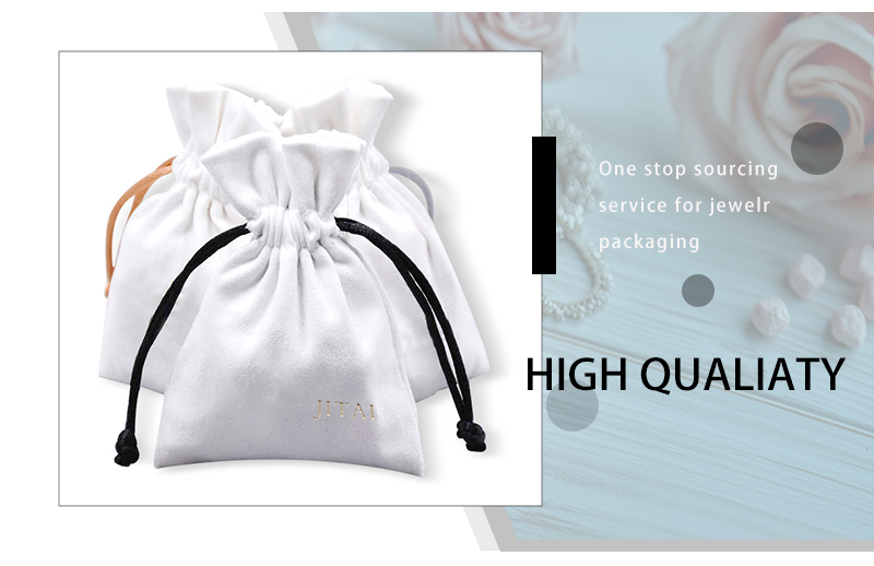 JPD088 white jewellery bag