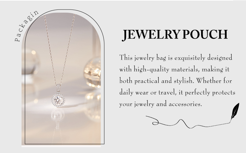 JPD088 white jewellery bag