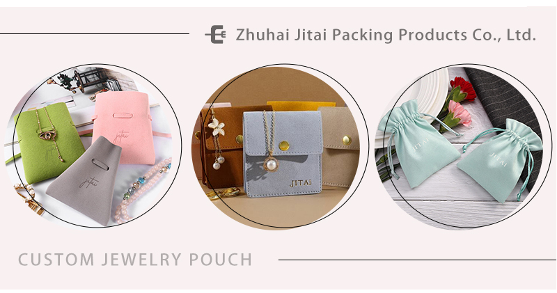 JPD089 bright color jewellery pouch