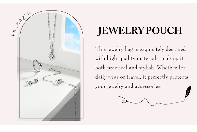 JPD089 bright color jewellery pouch