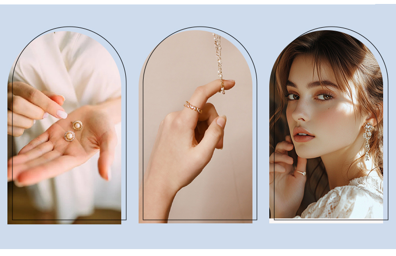 JPD091 blue jewellery pouch