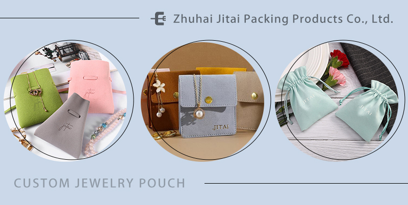 JPD091 blue jewellery pouch