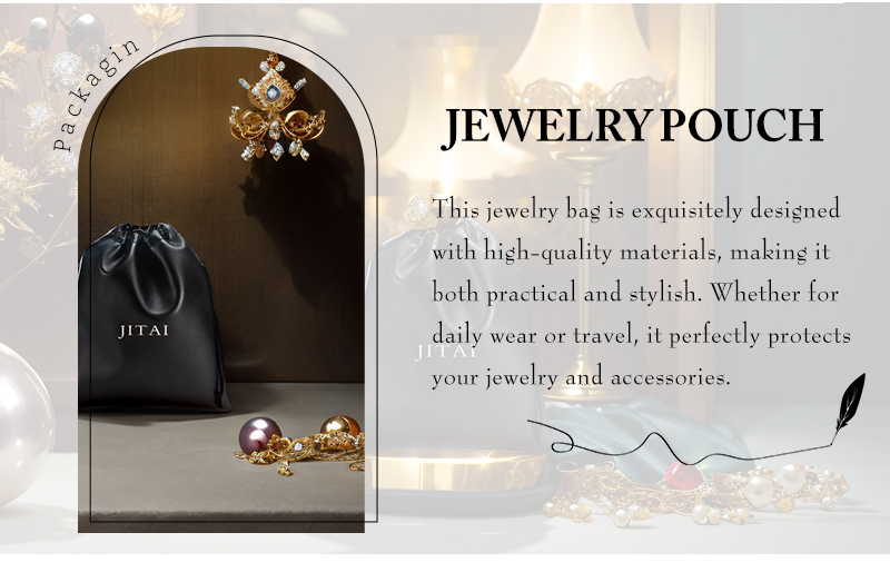 JPD094 black jewellery leather bag