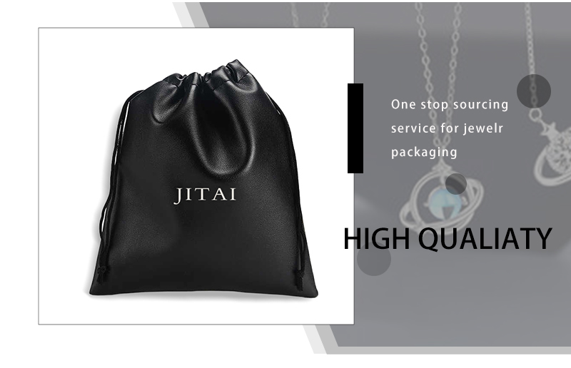 JPD094 black jewellery leather bag