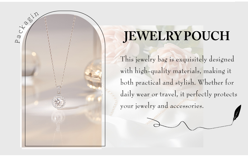 JPD097 bright color jewellery pouch