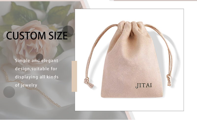 JPD098 velvet jewellery bag