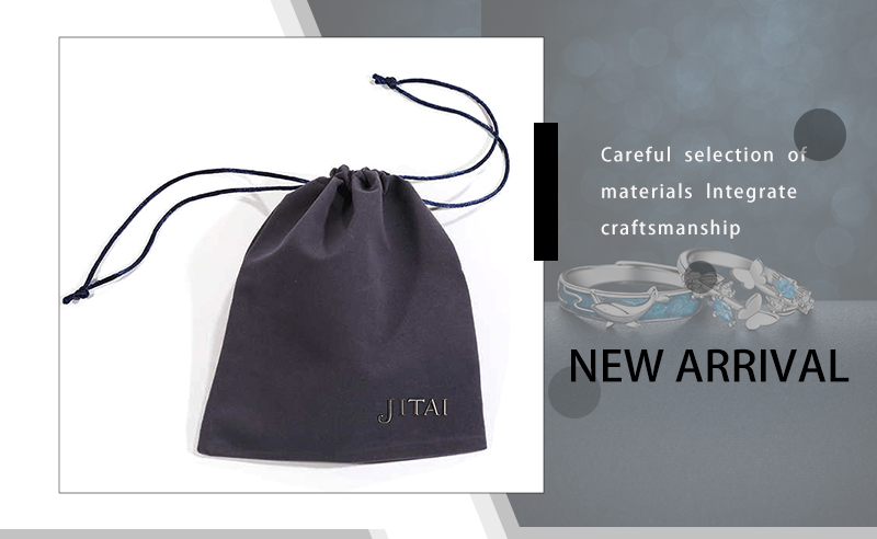 JPD100 dark color jewellery pouch