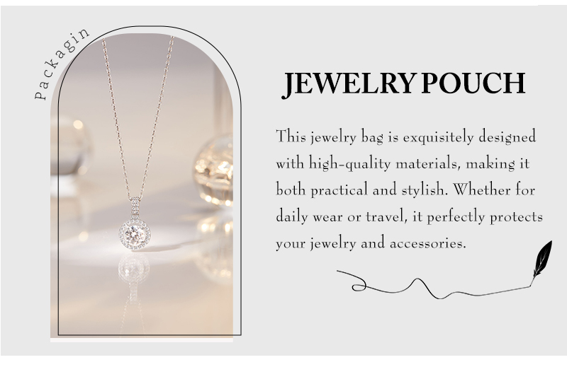 JPD101 linen jewellery bag