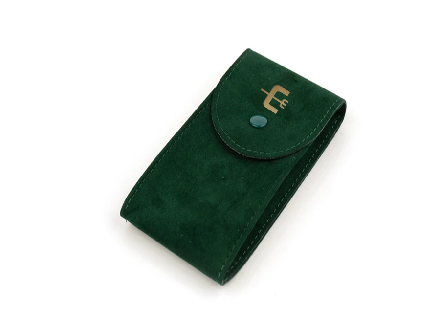 JPF018 dark green jewellery bag