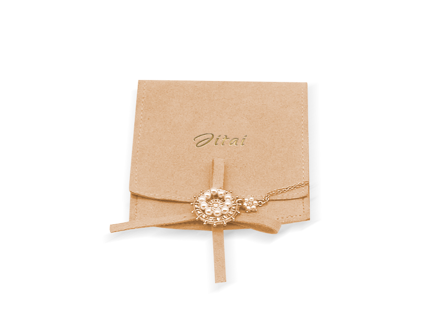 JPF029 velvet jewellery pouch for bracelet