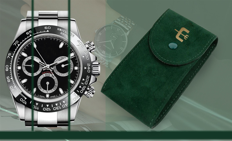 JPF018 dark green jewellery bag