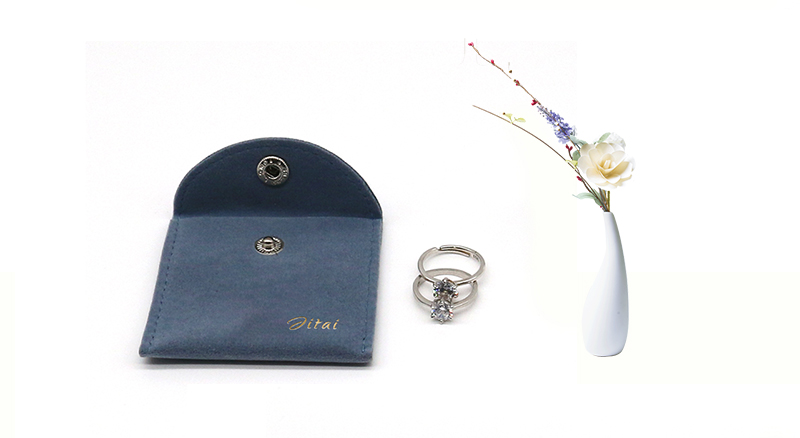 JPF032 velvet jewellery pouch for ring