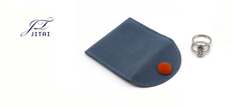 JPF032 velvet jewellery pouch for ring