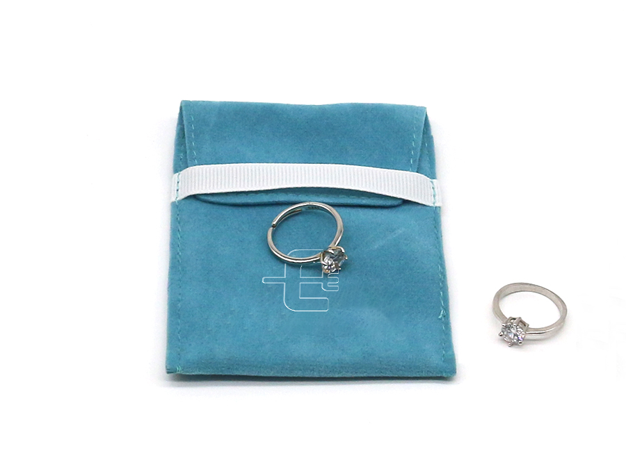 JPF033 blue jewellery pouch