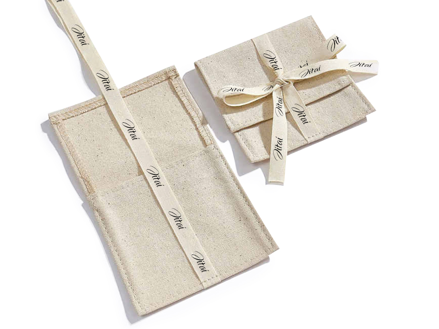 JPF047 linen jewellery bag