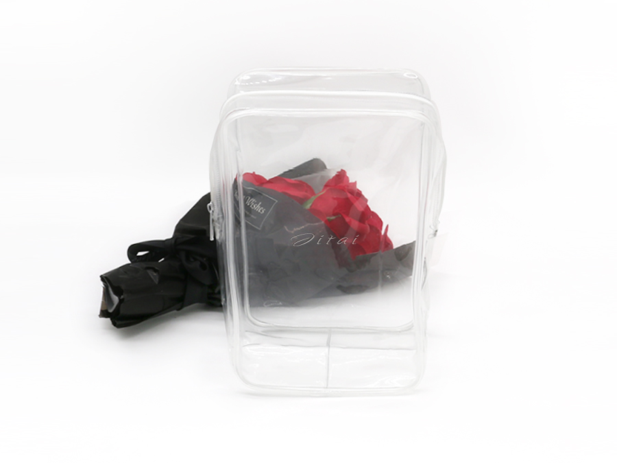 JPZ003 plastic jewellery zipper bag