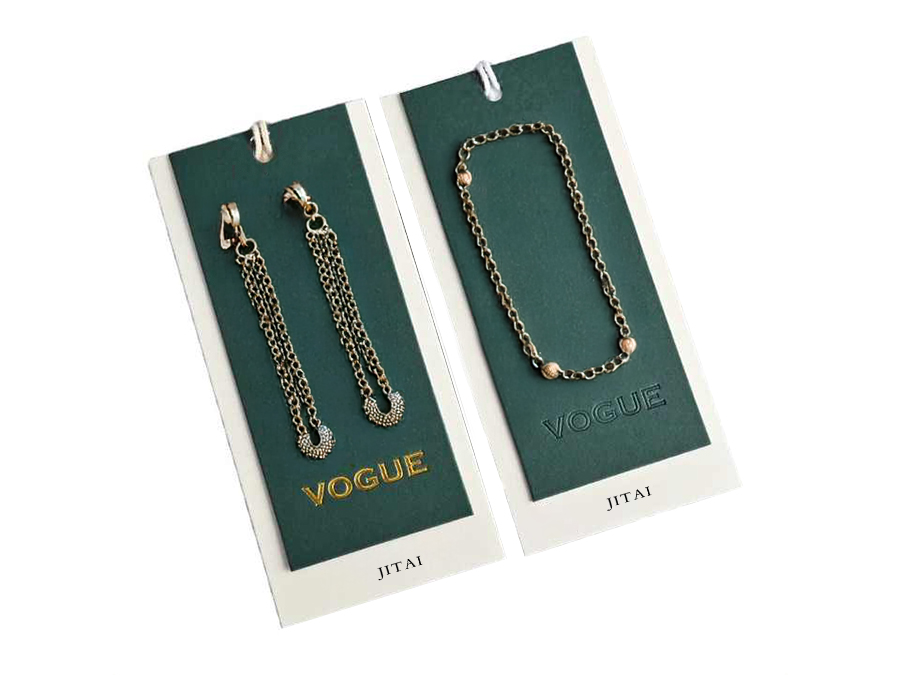 JTC007 printed jewellery card