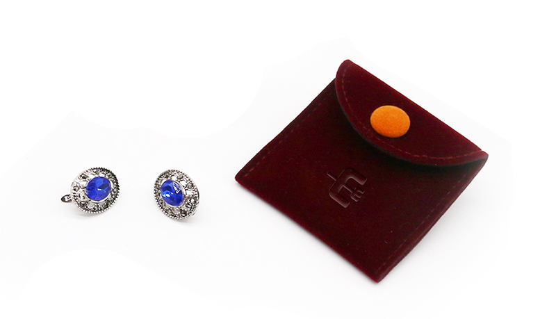 JPF035 flannel jewellery bag