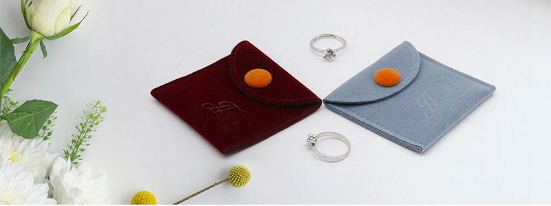 JPF036 velvet jewellery bag