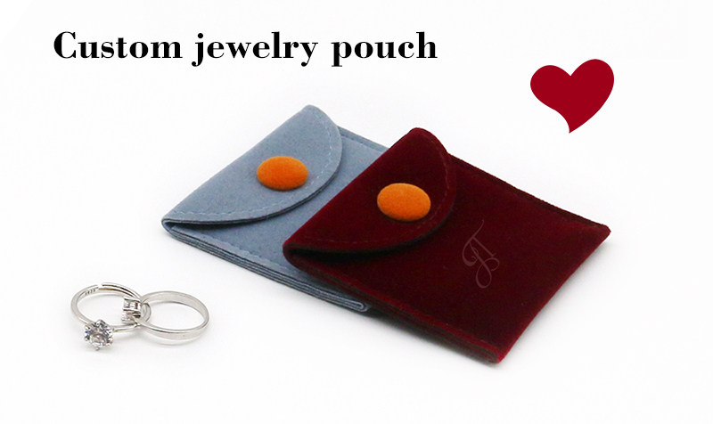 JPF036 velvet jewellery bag
