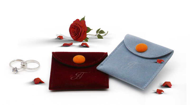 JPF036 velvet jewellery bag