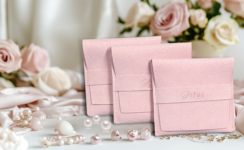 JPF037 pink small jewellery bag