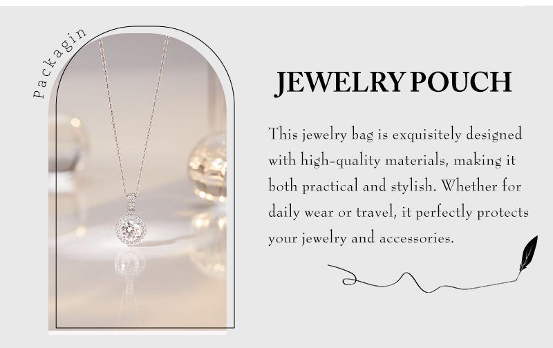 JPF041 small jewellery bag for earrings