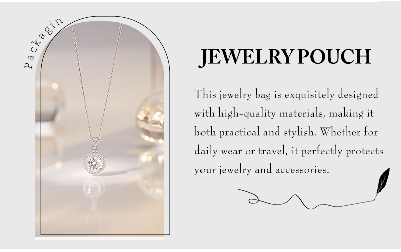 JPF046 small leather jewellery bag
