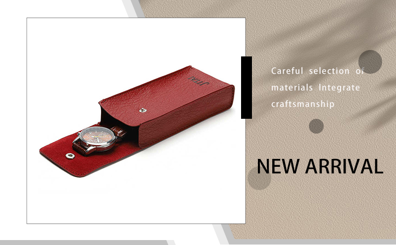 JPF051 leather jewellery pouch