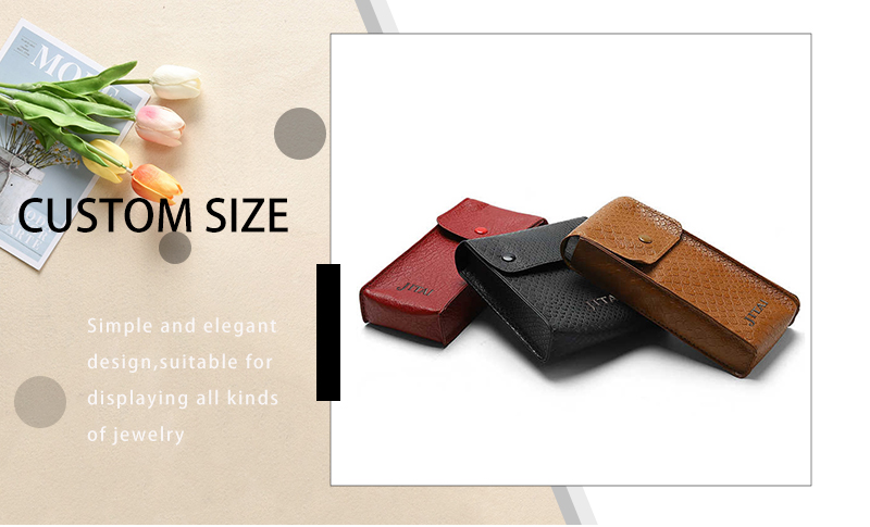 JPF051 leather jewellery pouch