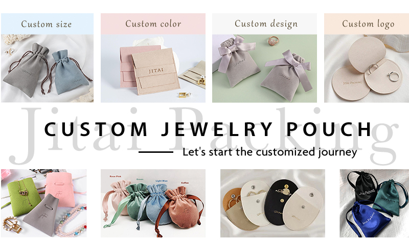 JPZ004 transparent jewellery pouch