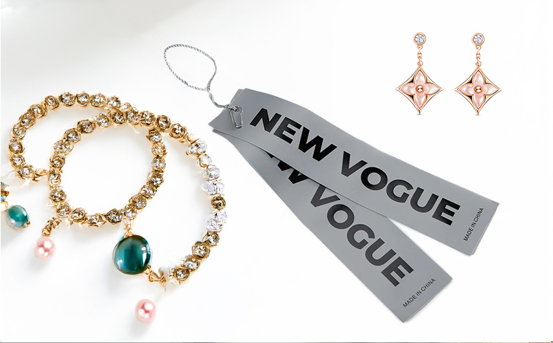 JTC006 gray jewellery label