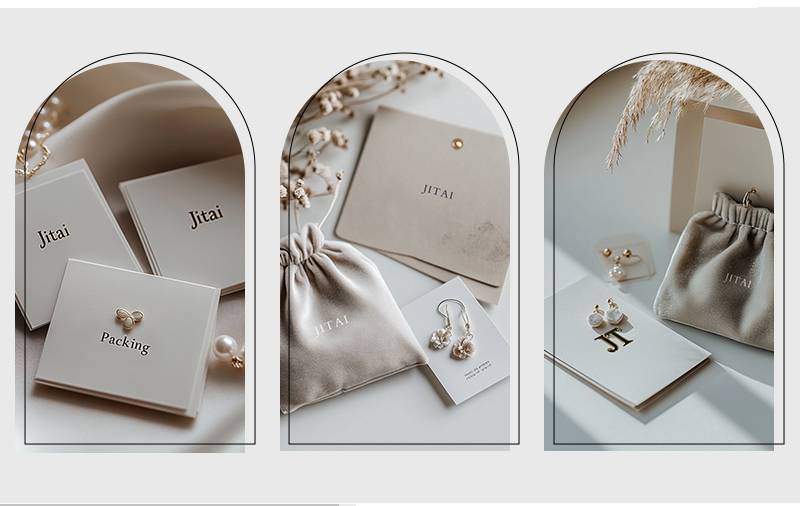 JTC006 gray jewellery label