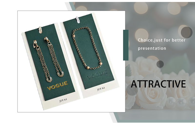 JTC007 printed jewellery card