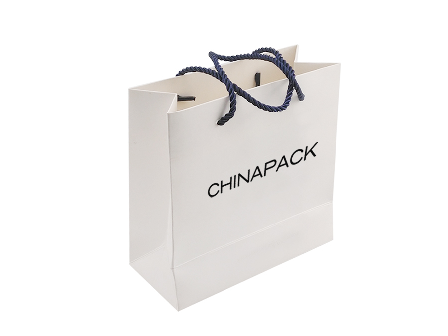 PB011 white paper bag