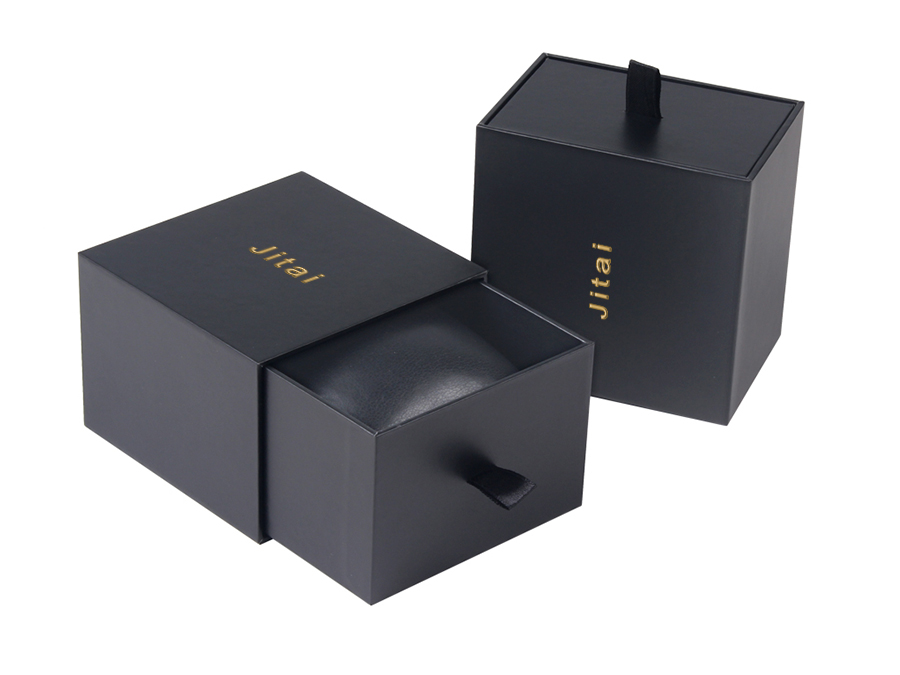 WPP017 black square watch box