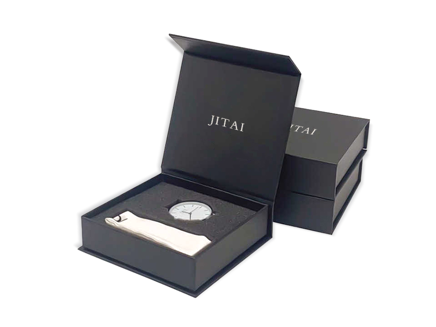 WPP025 black flap watch box