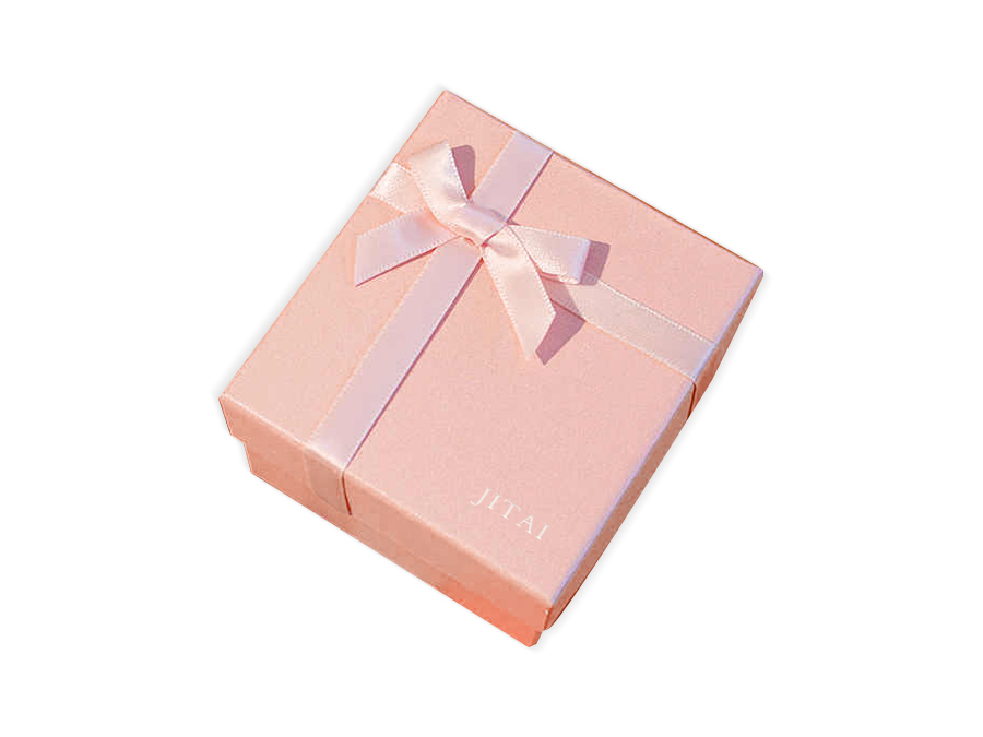 WPP032 pink bow watch box