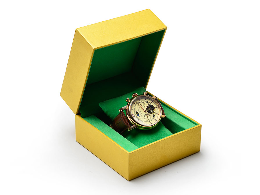 WPB010 yellow watch box