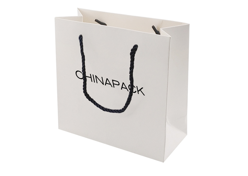PB011 white paper bag