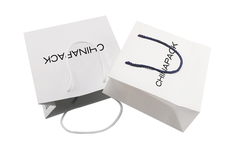 PB011 white paper bag