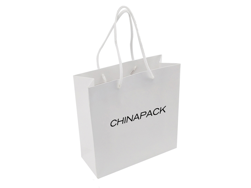 PB012 white paper bag wholesale
